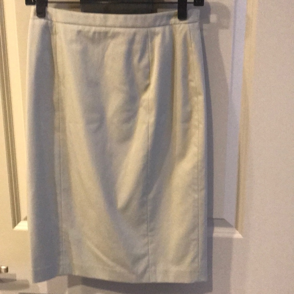 Antonio Melani Stone Grey Pencil Skirt